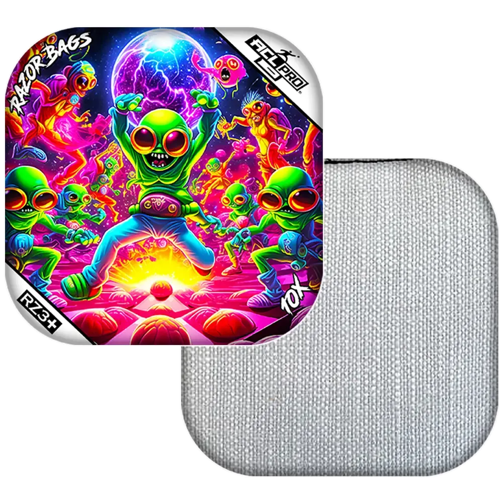 10X | Alien Dance Party | ACL PRO Razor Cornhole Bags