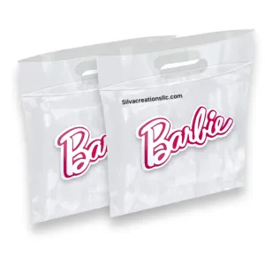 Barbie Themed Zipper Bag with Handles / 10 pcs.