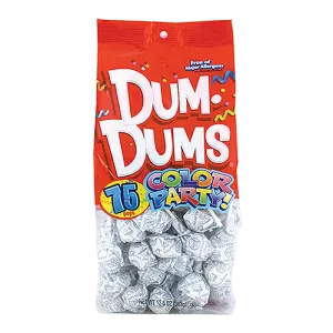 Dum Dum Color Party Bag White Birhtday Cake