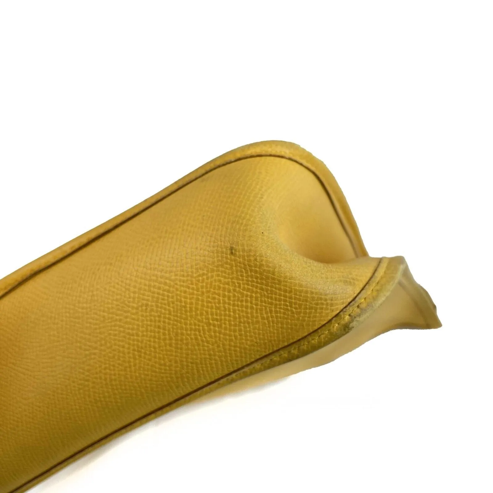 Hermes - Yellow Leather Vespa PM Shoulder Bag