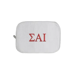 Sigma Alpha Iota Waffle Weave Cosmetic Bag